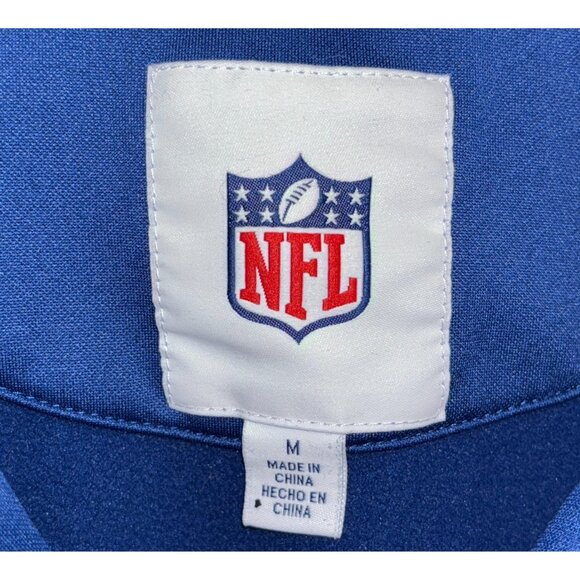 Indianapolis Colts NFL G-III Quarter Zip Pullover Jacket Size M Blue Gray - Picture 2 of 9